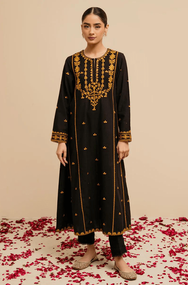 Sapphire - 2PC Lawn Embroidered Suit - BFU0029 - | BlueFery