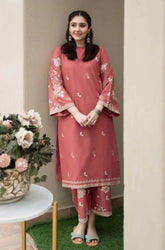 URGE - 2PC Lawn Embroidered Shirt and Embroidered Trouser - BFU00350