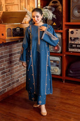Stitched 2Pcs Embroidered Lawn Suit – RTW037 - | BlueFery