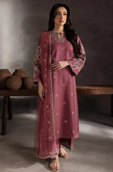 Stitched 3Pcs Embroidered Lawn Suit – RTW033 - | BlueFery