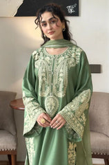 Stitched 3Pcs Embroidered Lawn Suit – RTW042 - | BlueFery