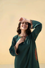 Summer 2PC Lawn Embroidered Suit - BFU0107 - | BlueFery