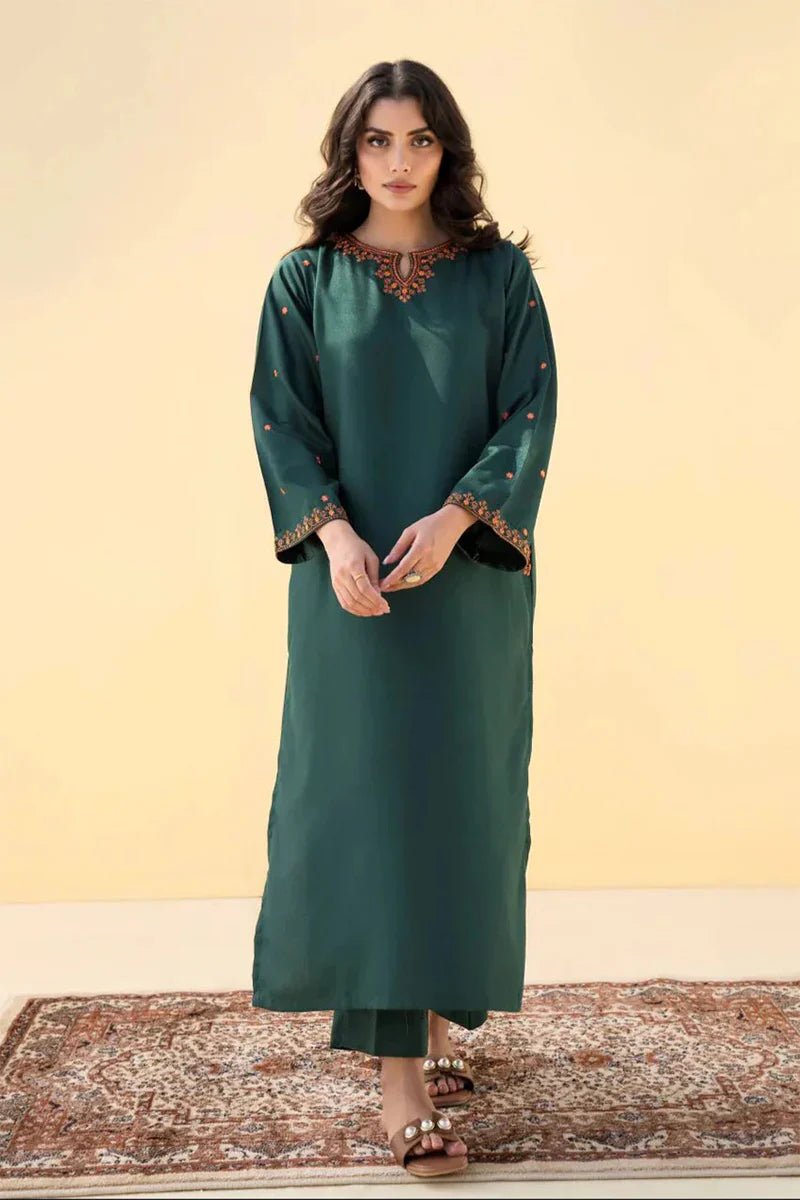 Summer 2PC Lawn Embroidered Suit - BFU0107 - | BlueFery