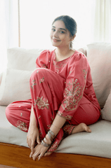 Summer 2PC Lawn Embroidered Suit - BFU01340 - | BlueFery