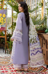 Summer 3PC Lawn Chickankari Embroidered Suit - BFB0683 - New Arrivals | BlueFery
