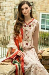 Summer 3PC Lawn Chickankari Embroidered Suit - BFB0684 - New Arrivals | BlueFery