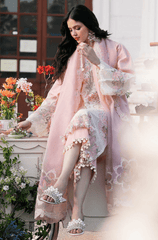 Summer 3PC Lawn Chikankari Embroidered Suit - BFB0624 - luxury | BlueFery