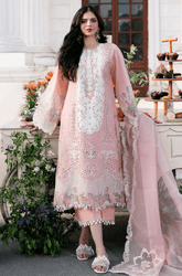 Summer 3PC Lawn Chikankari Embroidered Suit - BFB0624 - luxury | BlueFery
