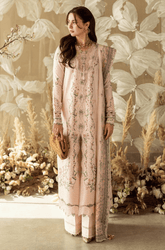 Summer 3PC Lawn Chikankari Embroidered Suit - BFB0724 - New Arrivals | BlueFery
