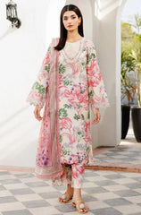 Summer 3PC Lawn Digital Printed Dress - BFB0696 - Unstitched | BlueFery