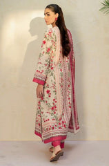 Summer 3PC Lawn Digital Printed Dress - BFB0701 - Unstitched | BlueFery