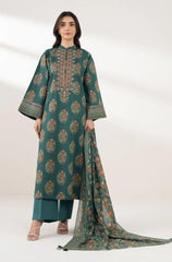 Summer 3PC Lawn Digital Printed Dress - BFB0705 - Unstitched | BlueFery