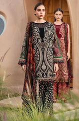 Summer 3PC Lawn Digital Printed Dress - BFB0709 - | BlueFery