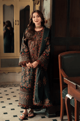 Summer 3PC Lawn Embroidered Suit - BFA0001 - luxury | BlueFery