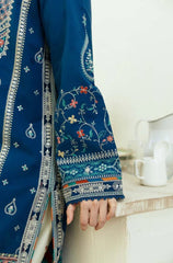 Summer 3PC Lawn Embroidered Suit - BFB0126 - | BlueFery
