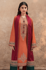 Summer 3PC Lawn Embroidered Suit - BFB0223 - | BlueFery