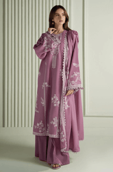 Summer 3PC Lawn Embroidered Suit - BFB04130 - New Arrivals | BlueFery