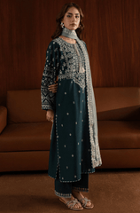 Summer 3PC Lawn Embroidered Suit - BFB04250 - New Arrivals | BlueFery