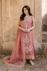 Summer 3PC Lawn Embroidered Suit - BFB04740 - | BlueFery