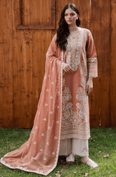 Summer 3PC Lawn Embroidered Suit - BFB0609 - New Arrivals | BlueFery