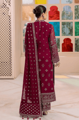 Summer 3PC Lawn Embroidered Suit - BFB0617 - | BlueFery