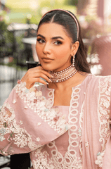 Summer 3PC Lawn Embroidered Suit - BFB0634 - New Arrivals | BlueFery