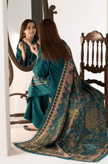 Summer 3PC Lawn Embroidered Suit - BFB0645 - New Arrivals | BlueFery