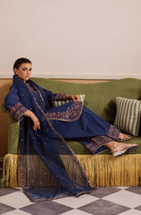 Summer 3PC Lawn Embroidered Suit - BFB0679 - New Arrivals | BlueFery