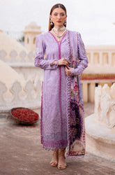 ZARPOSH - 3PC Lawn Embroidered Shirt with Monar Printed Dupatta and Trouser - BFB0688
