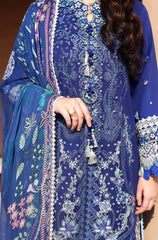 Summer 3PC Lawn Embroidered Suit - BFB0739 - | BlueFery