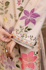Summer 3PC Lawn Embroidered Suit - BFB0743 - New Arrivals | BlueFery