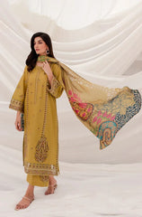 Summer 3PC Lawn Embroidered Suit - BFB0766 - New Arrivals | BlueFery
