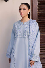 Summer 3PC Lawn Embroidered Suit - BFB0767 - New Arrivals | BlueFery