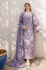 Summer 3PC Lawn Embroidered Suit - BFB0770 - luxury | BlueFery