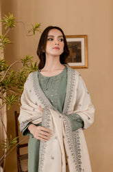 SAPPHIRE - 3PC Lawn Embroidered Shirt with Lawn Embroidered Dupatta and Trouser - BFH00050