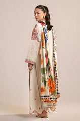 Summer 3Piece Lawn Embroidered Suit - BFB0746 - New Arrivals | BlueFery