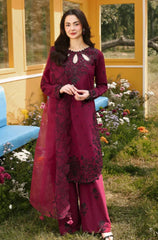 Summer 3Piece Lawn Embroidered Suit - BFB0747 - Unstitched | BlueFery