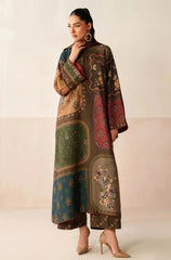 Winter 3PC Khaddar Digital Printed Dress - BFB0587 - | BlueFery