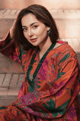 Winter Stitched 2Pcs Printed Khaddar Suit – RTW013 - | BlueFery
