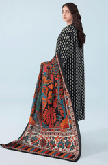 Winter Stitched 3Pcs Printed Khaddar Suit – RTW015 - | BlueFery