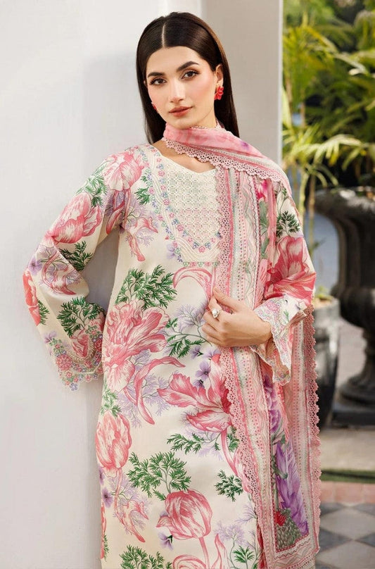 BlueFery Embroidered Lawn Suits
