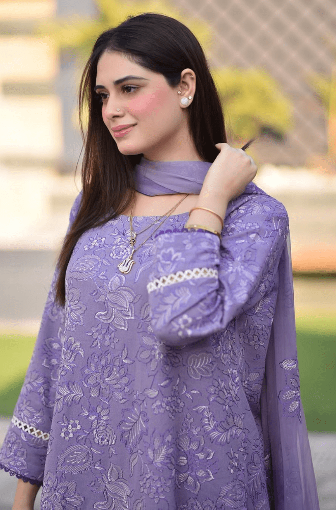 Latest Purple Suit Designs for Women – Modern & Traditional Mix - BlueFery