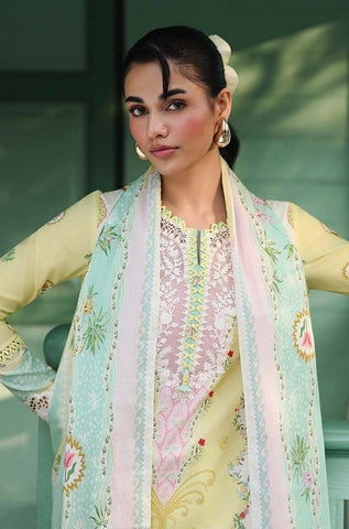 QALAMKAR - Summer 3PC Lawn Digital Printed Dress - BFB0805