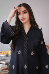 Asling - Winter 3PC Dhanak Embroidered Suit - BFB0203