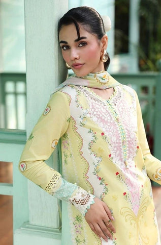 QALAMKAR - Summer 3PC Lawn Digital Printed Dress - BFB0805