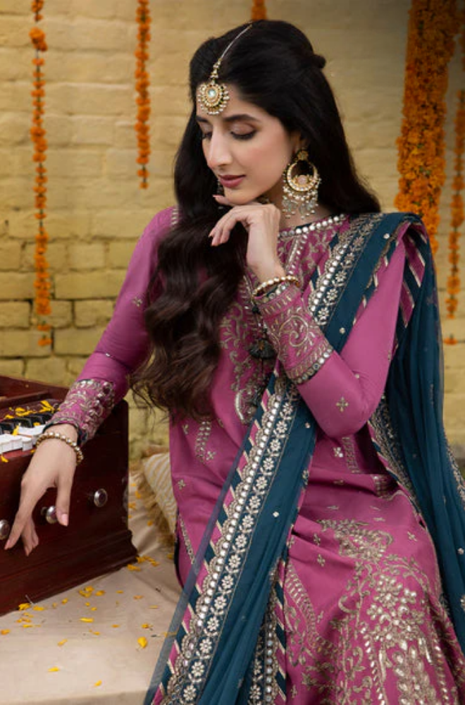Asim Jofa - Lawn Embroidered Suit - BFB0308