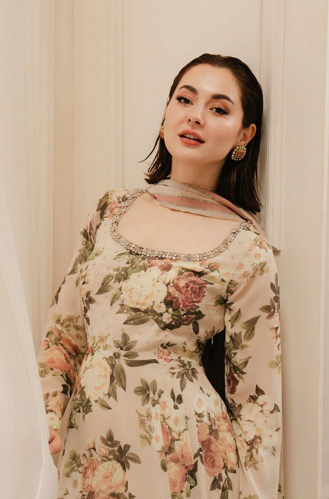 Lulusar - Summer 3PC Lawn Maxi Digital Printed Dress - BFB0832