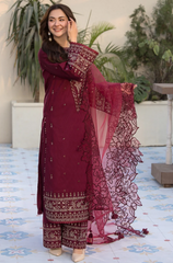 Allys - 3PC Lawn Embroidered Suit - BFU0113
