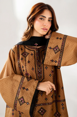 Cross Stitch - Winter 3PC Dhanak Embroidered Suit - BFB0423