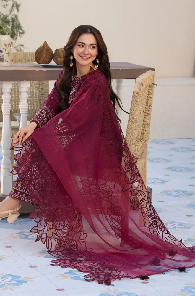 Allys - 3PC Lawn Embroidered Suit - BFU0113